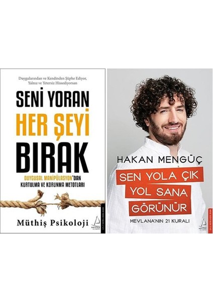 Seni Yoran Her Şeyi Bırak - Sen Yola Çık Yol Sana Görünür - 2 Kitap Set