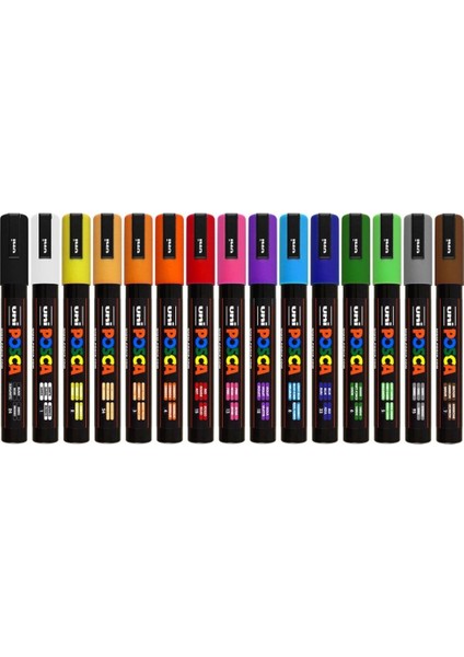 Posca Marker PC5M 1.82.5mm 16'lı Set fiyatları