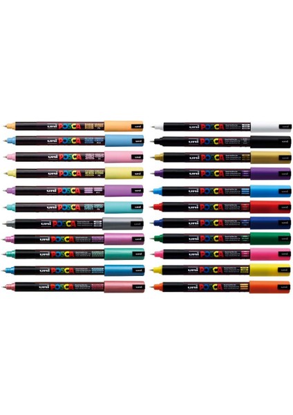 Posca Marker PC1MR 0.7mm 16'lı Set