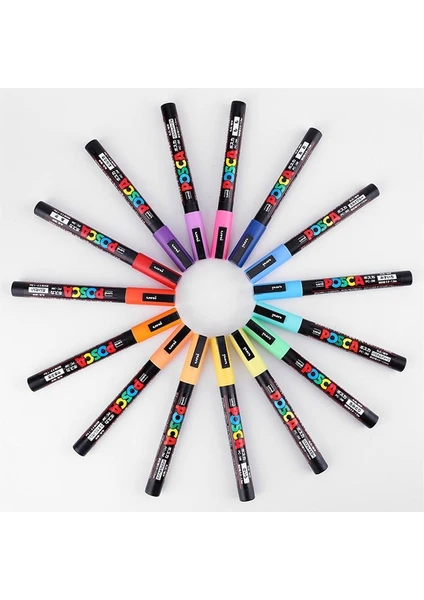 Posca Marker PC3M 0.91.3mm 15'li Set 2