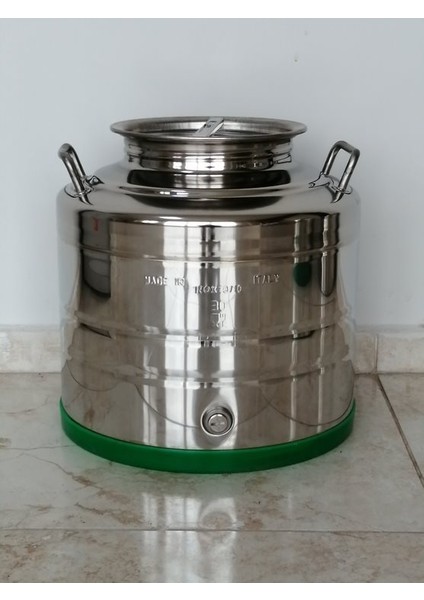 30 Lt Krom Süt ve Zeytinyağı Kabı Otank Endüstri fiyatları