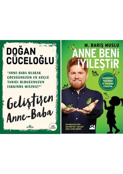 Geliştiren Anne Baba - Anne Beni İyileştirsene 2 Kitap Set