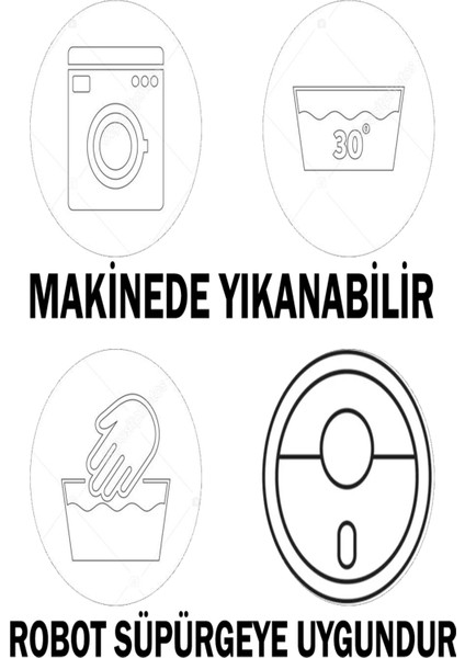 Yıkanabilir Kaymaz Taban Eğitici Çarpım Tablolu Çocuk Halısı Oyun Halısı