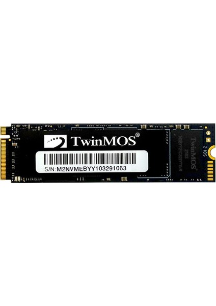 Twınmos 256GB 2455/1832MB/S M2 Pcıe 3d-Nand SSD NVMEEGBM2280