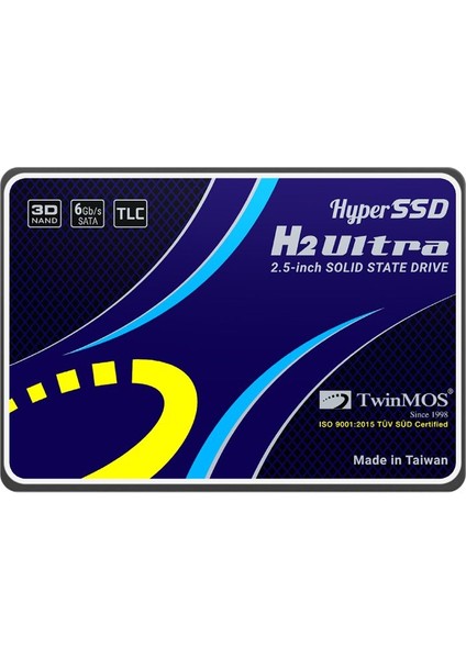 Twınmos 128GB 580/550MB/S 2.5" Sata3 SSD TM128GH2UG 3d-Nand