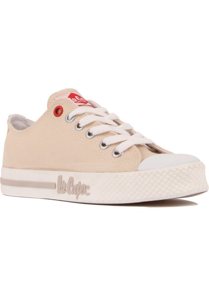Lee Cooper - Bej Renk Bağcıklı Kadın Sneaker fiyatları