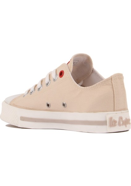Lee Cooper - Bej Renk Bağcıklı Kadın Sneaker fırsatları