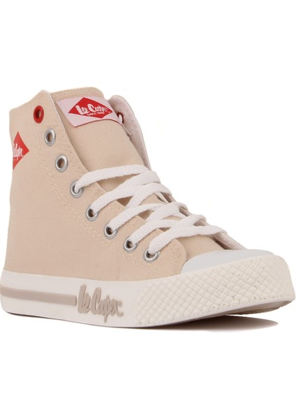 Lee Cooper - Bej Renk Bağcıklı Kadın Sneaker fiyatları