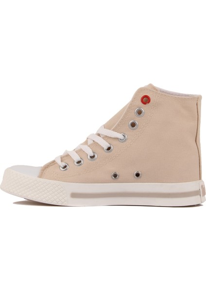 Lee Cooper - Bej Renk Bağcıklı Kadın Sneaker modelleri