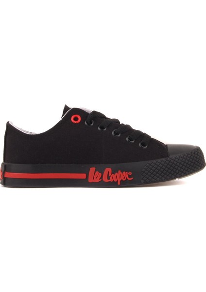 Lee Cooper - Siyah Renk Bağcıklı Kadın Sneaker