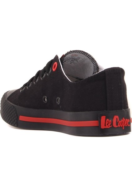 Lee Cooper - Siyah Renk Bağcıklı Kadın Sneaker fırsatları