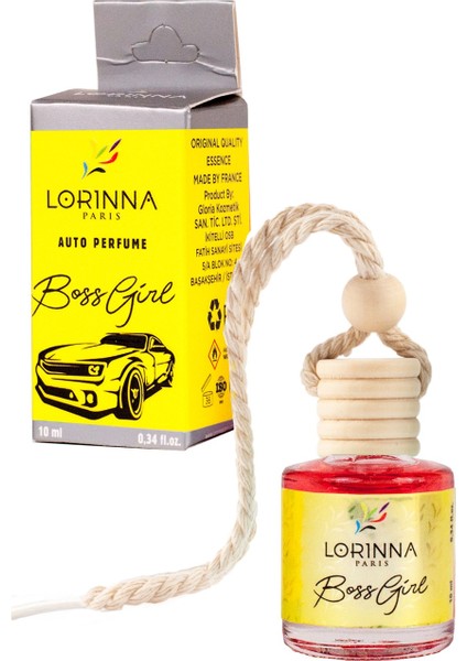 Lorınna Parıs Boss Girl Parfümlü Oto Kokusu 10 ml