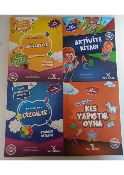 6-7 Yaş Eğitim Setim (4 Kitap)