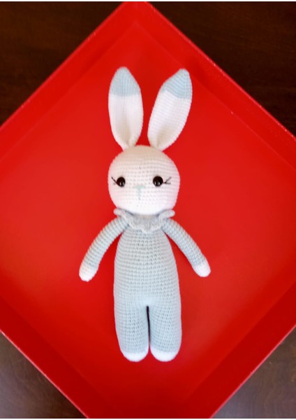 Amugurumi Tavşa- Çıngıraklı Diş Kaşıyıcı- Emzik Askısı Set fiyatları