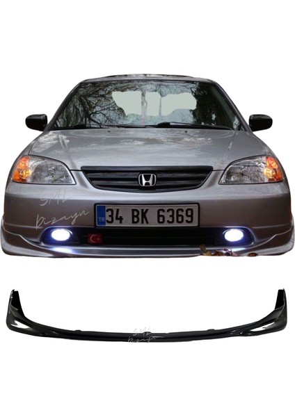 SML Dizayn Honda-Civic-Vtec-2-Makyajsız-Ön-Ek (Plastik)