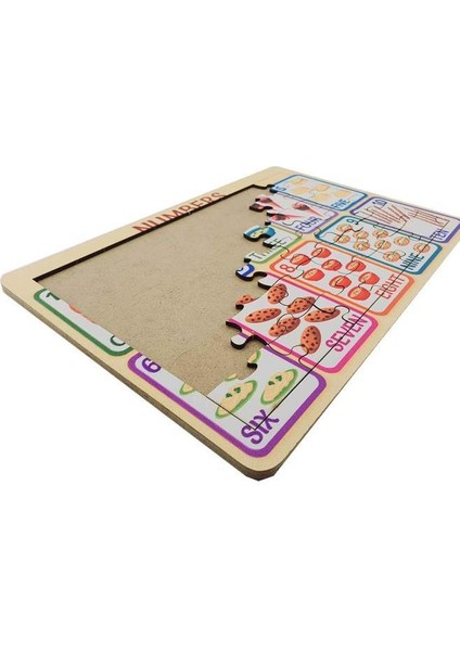 Woodylife Numbers 35 Parça Puzzle Yapboz Eğitici Çocuk Oyuncak fiyatları