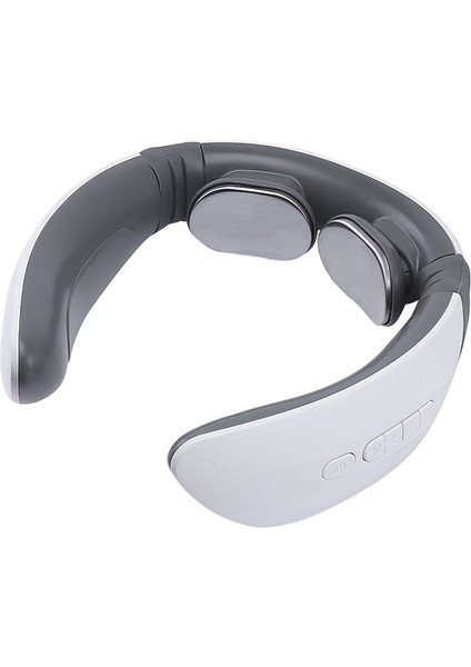 Fonksiyonlu Boyun Masaj Aleti - Gri (Yurt Dışından)