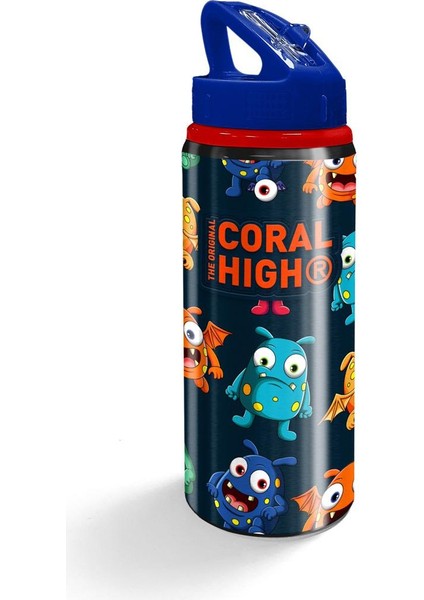 Yaygan Matara Coral Hıgh Pipetli Alüminyum 600ML 22956