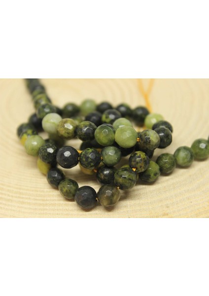 Peridot (Zebercet) Taşı Koyu Renk Faset Kesim Dizi 6mm (23160) fiyatları
