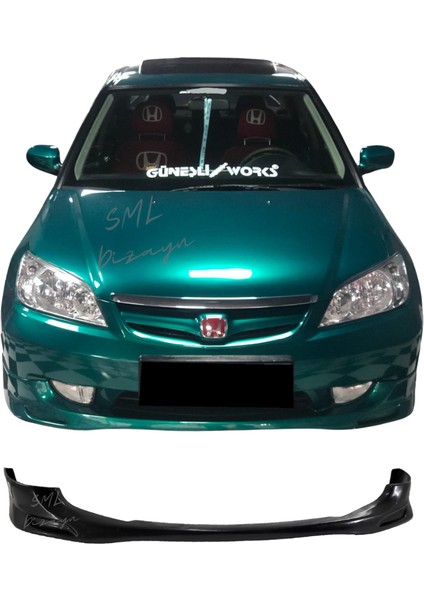 Honda Civic Vtec 2 Makyajlı Mugen-Ön-Ek (Plastik)