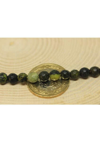 Peridot (Zebercet) Taşı Koyu Renk Faset Kesim Dizi 6mm (23160) modelleri