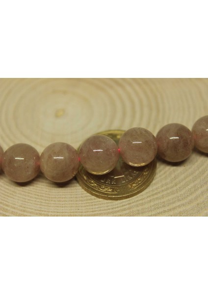 Çilek Kuvars Taşı Dizi 12MM fiyatları