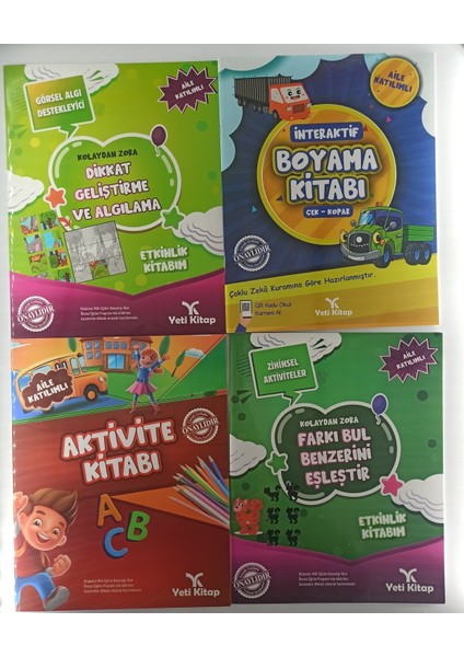 Okul Öncesi Dikkat Geliştirme Setim
