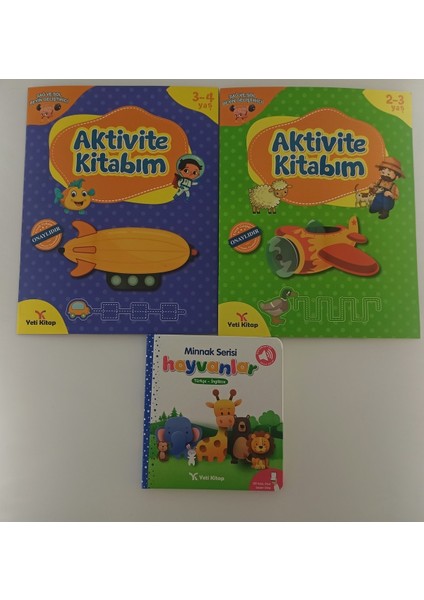 3-4 Yaş Evde Etkinlik Setimm