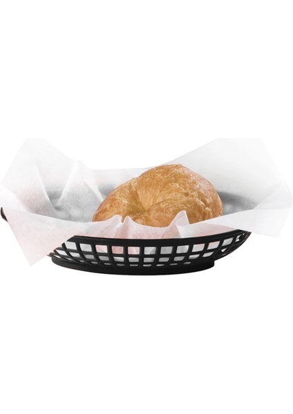 12 Adet Plastik Fast Food Sepetleri Oval Servis Tabağı Kahvaltı Yemek Tabakları Patates Kızartması Kek Ekmek Tepsisi Restoran (Yurt Dışından)