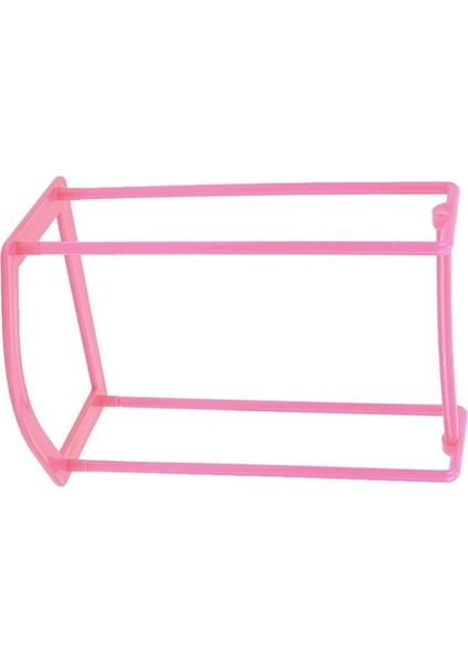 Adet Akıllı Tasarım Elbise Askısı Istifleyici Tutucu Depolama Organizatör Rafı (Pembe) fiyatları