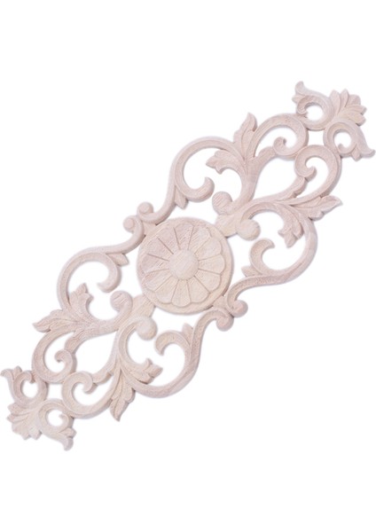 Kauçuk Ahşap Oyma Aplike Retro Mobilya El Sanatları Dekoru Yeni (40*15CM) modelleri