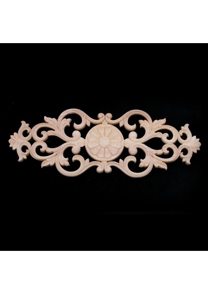 Kauçuk Ahşap Oyma Aplike Retro Mobilya El Sanatları Dekoru Yeni (40*15CM) indirimleri