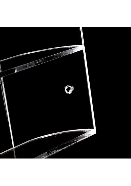 Şeffaf Akrilik Uzaktan Kumanda Tutucu Duvara Montaj Medya Düzenleyici Saklama Kutusu (Üç Bölmeli) modelleri