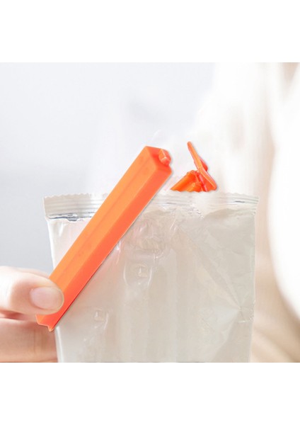 10 Adet/toplu Taşınabilir Yeni Mutfak Depolama Gıda Aperatifler Mühürlü Çanta Mühürlü Çanta Sızdırmazlık Klipsi Plastik Parçalar fiyatları