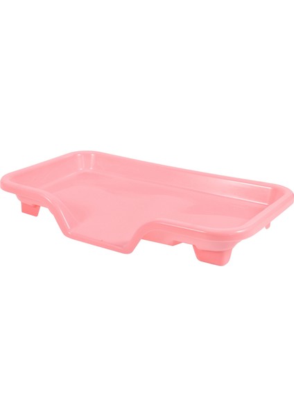 Çevresel Plastik Evye Bulaşıklık Seti Raf Yıkama Tutucu Sepet Düzenleyici Tepsi, Yaklaşık 17.5 x 9.5 x 7ınç (Pembe) (Yurt Dışından)