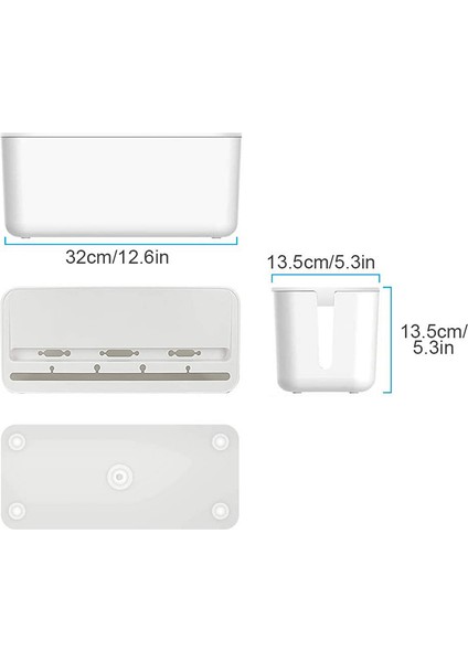 Kablo Yönetim Kutusu, Abs Kablo Düzenleyici Kablo Gizleme Kutusu, Bilgisayar Güç Hatları, Yönlendirme Kabloları, Masa Altı Güç Şeridi modelleri