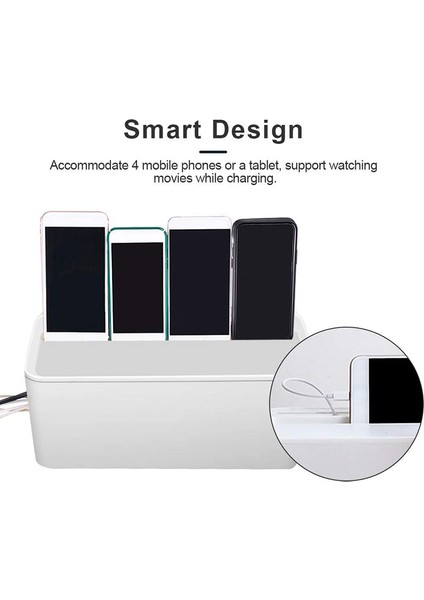 Kablo Yönetim Kutusu, Abs Kablo Düzenleyici Kablo Gizleme Kutusu, Bilgisayar Güç Hatları, Yönlendirme Kabloları, Masa Altı Güç Şeridi fırsatları