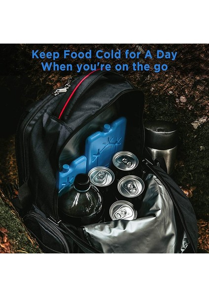 Öğle Yemeği Kutusu Için Buz Paketleri - Yeniden Kullanılabilir Ultra Ince Dondurucu Paketleri - Soğutucular Için Uzun Ömürlü Soğuk Paketler, Yiyecekleri Taze Tut, 8 Paket fırsatları