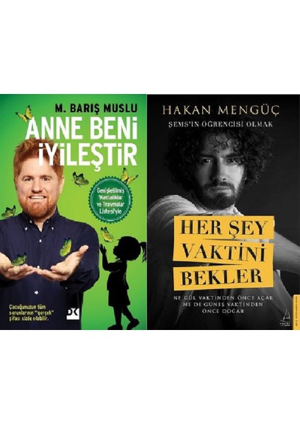 Anne Beni İyileştir - Her Şey Vaktini Bekler - 2 Kitap Set