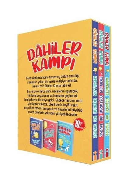 Dahiler Kampı Seti Kutulu (3 Kitap Takım)