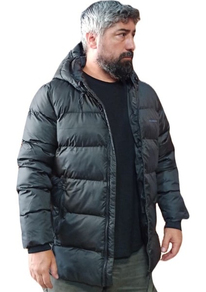 New Balance MPJ3122 Bk Puffer Jacket Erkek Şişme Mont Siyah V5