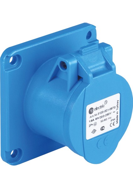 3X16A.DÜZ Makina Prizi