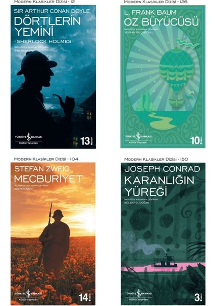 Oz Büyücüsü - Mecburiyet - Dörtlerin Yemini - Karanlığın Yemini - 4 Kitap Tatil Seti