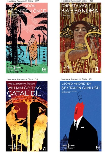 Adem'den Önce - Kassandra - Çatal Dil - Şeytan'ın Günlüğü - 4 Kitap Tatil Seti