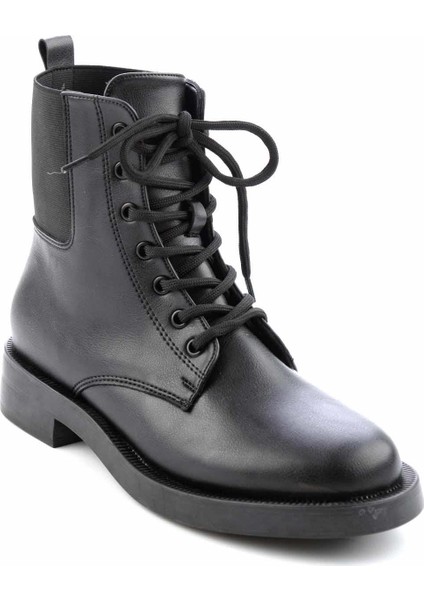 Siyah Kadın Bot & Bootie K02204034009