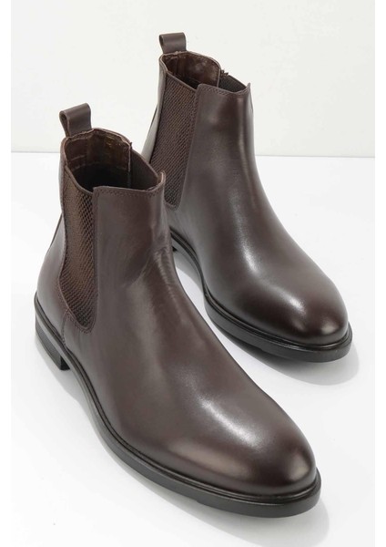 Kahve Leather Erkek Bot & Bootie E02549202503