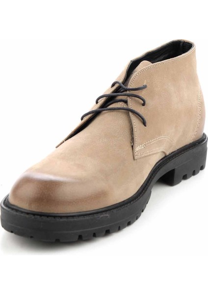 Taupe Leather Erkek Bot & Bootie HP1144076901