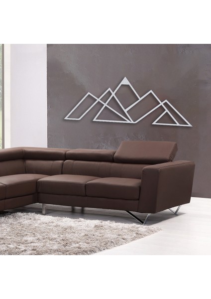 Line Mountain Metal Duvar Tablosu