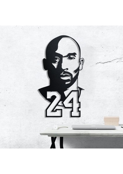 Kobe Bryant Metal Duvar Tablosu