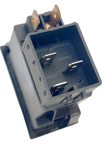 Universal Ana Işık Düğmesi Anahtarı 3 Pin Rocker Switch - Ampullü 12V